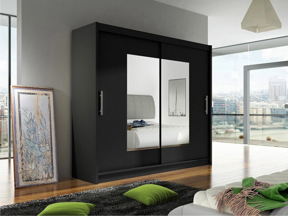 Dulap Closico Pallor VII (Negru)