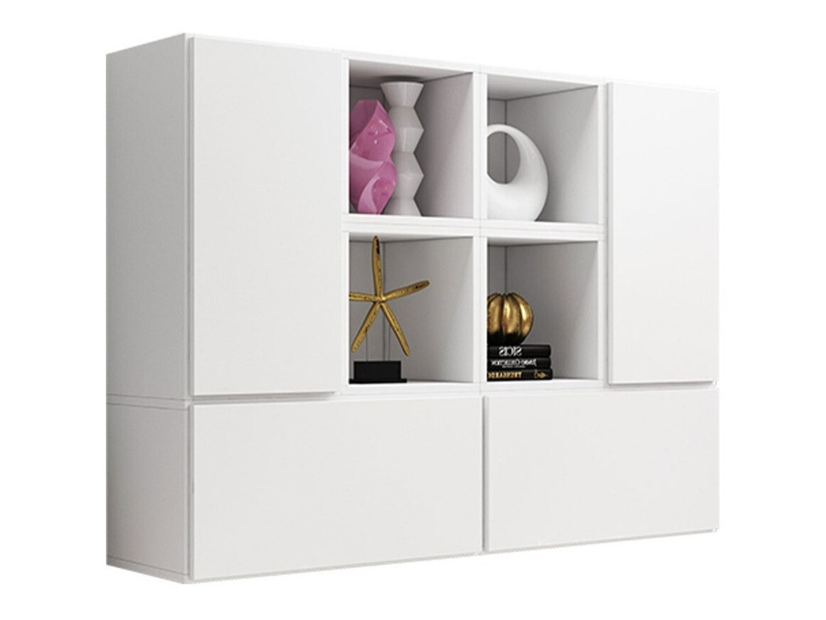 Comode TV de living Corbele 124 (Alb)