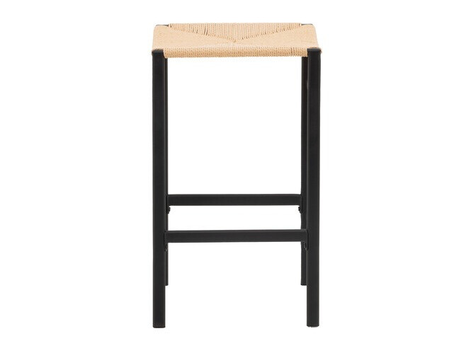 Scaun de bar Dallas 4564 (Negru + Maro deschis)