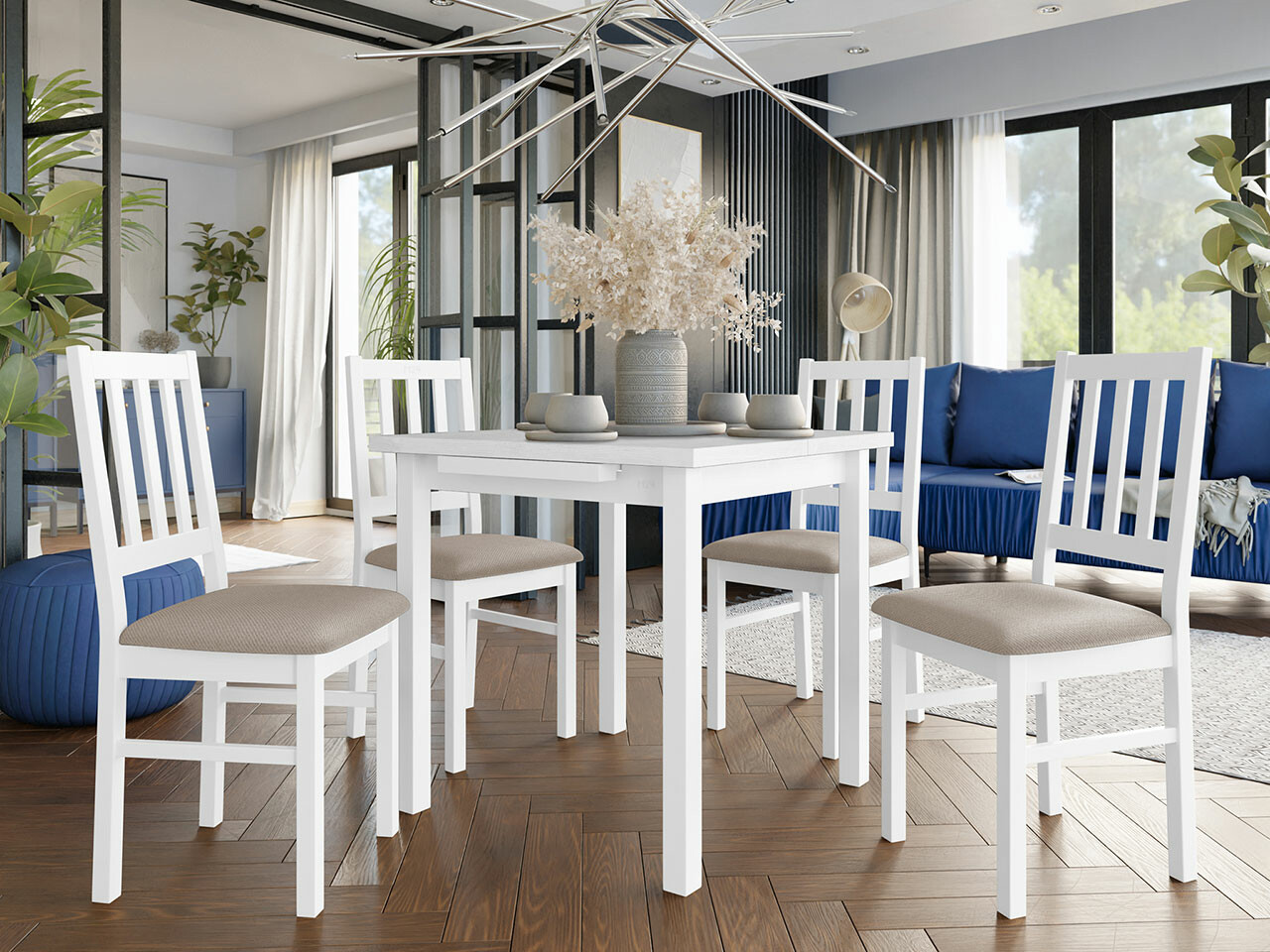Set de mese Victorville 275 (Alb)