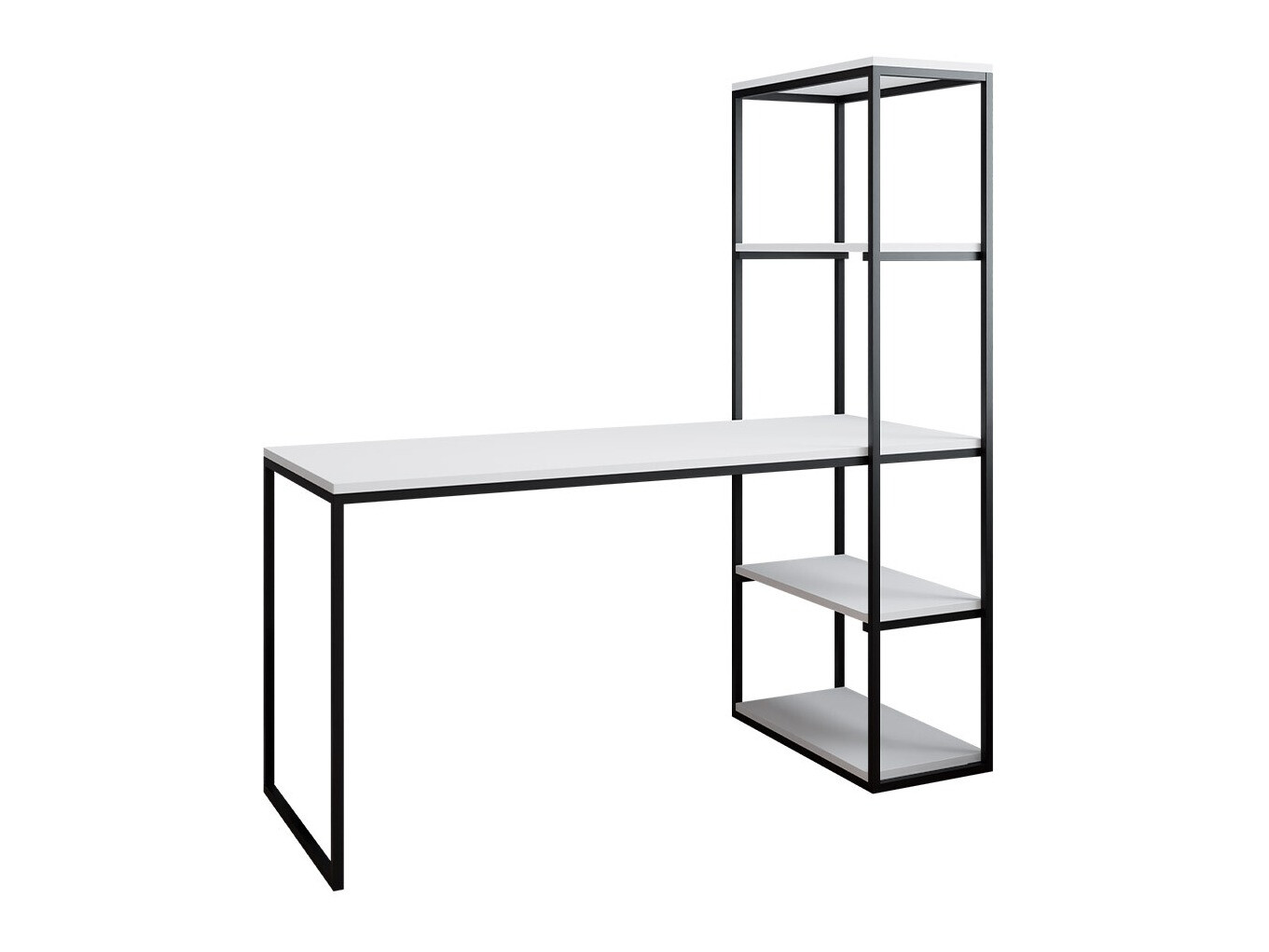 Birou Oswego 107 (Alb + Negru)