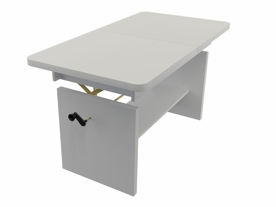 Măsuță de cafea extensibila Stanton 108 (Alb)