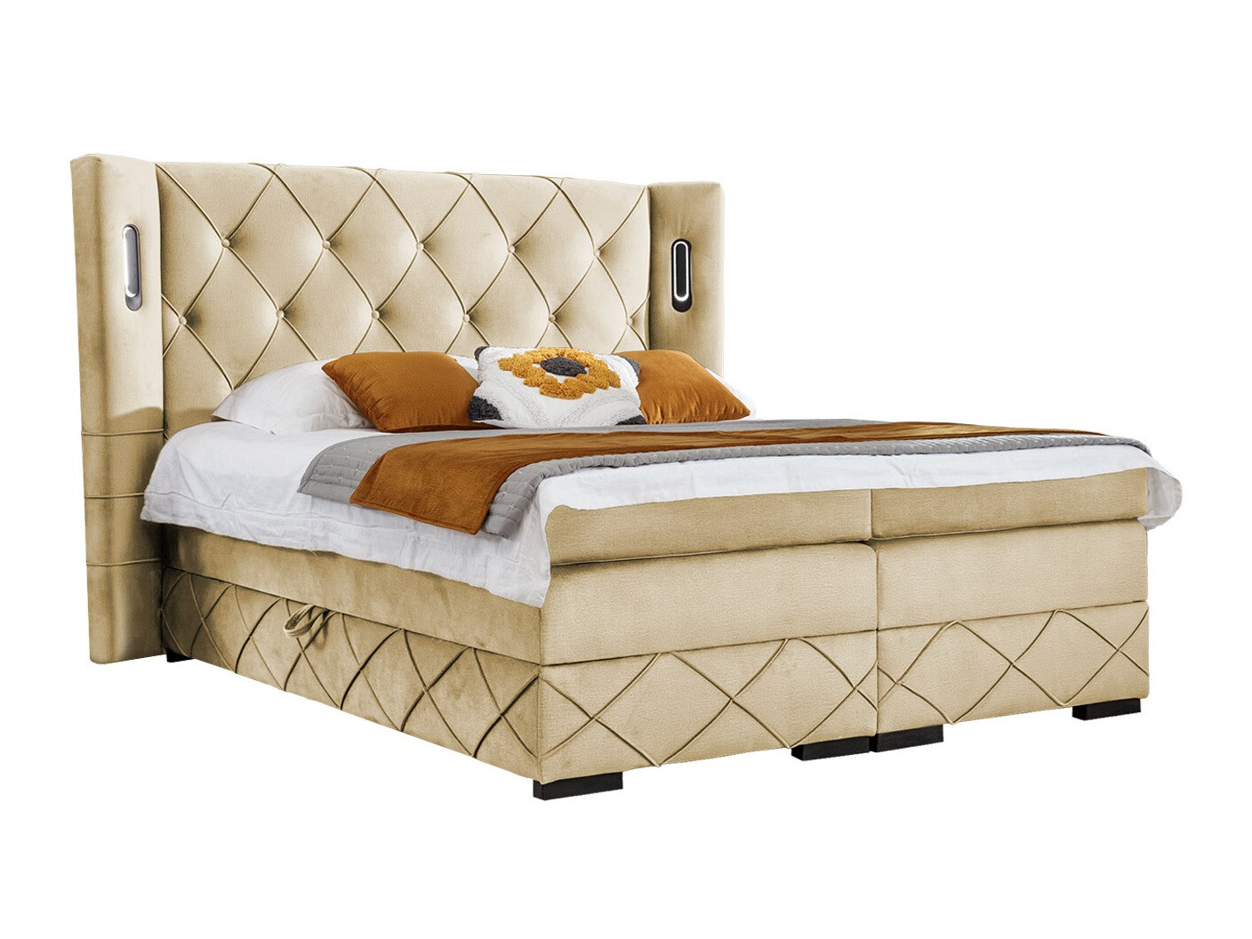 Pat boxspring Historia (Kameleon 04)