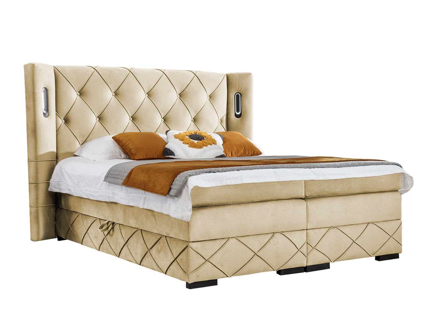 Pat boxspring Historia (Kameleon 04)