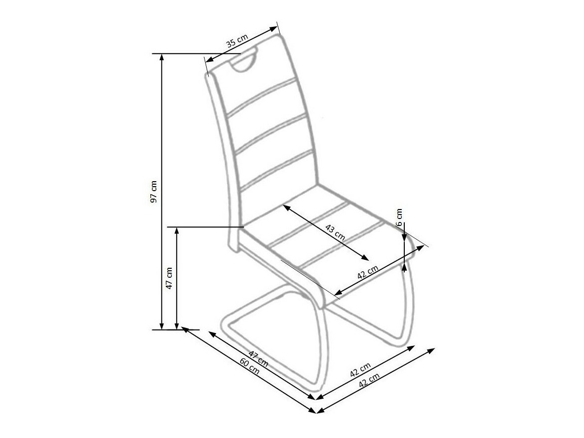 Scaun Houston 255 (Gri)