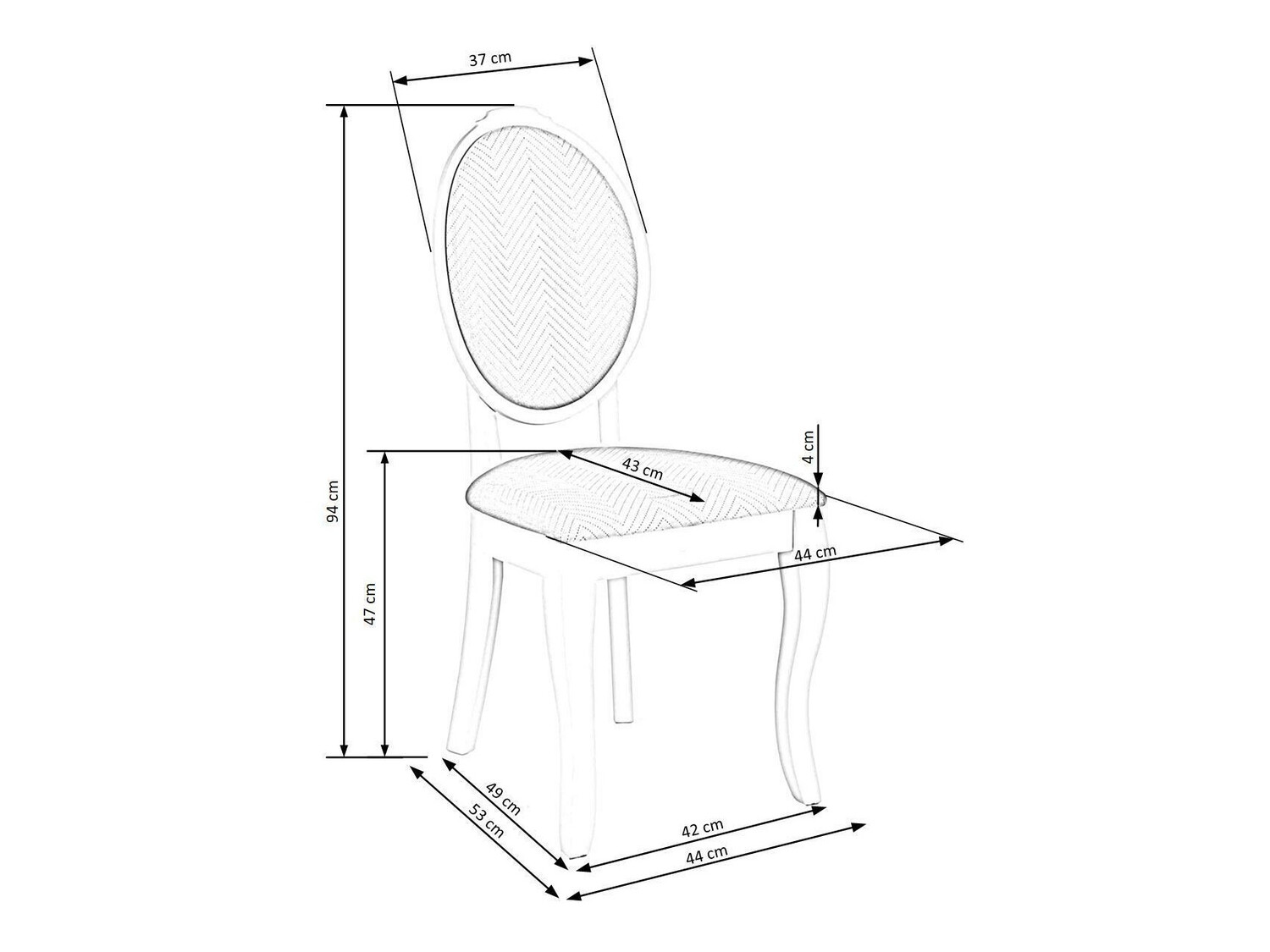 Scaun Houston 986 (Negru + Bej)