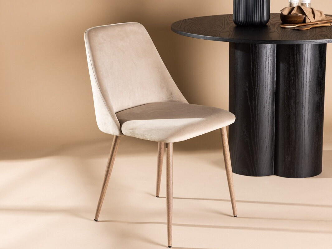 Scaun Dallas 3886 (Bej + Nuca)