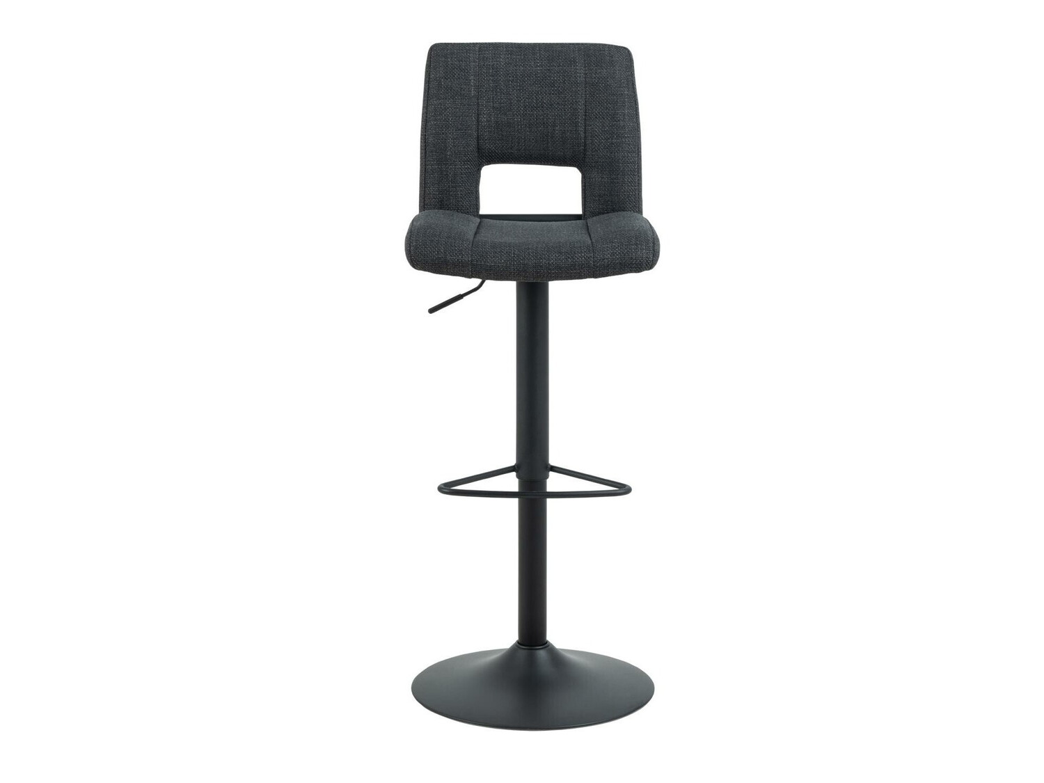 Scaun de bar Norsica 678 (Gri inchis + Negru)