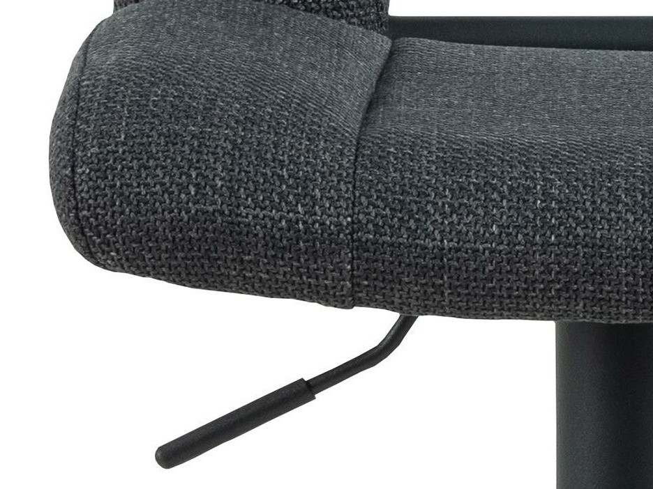 Scaun de bar Norsica 678 (Gri inchis + Negru)