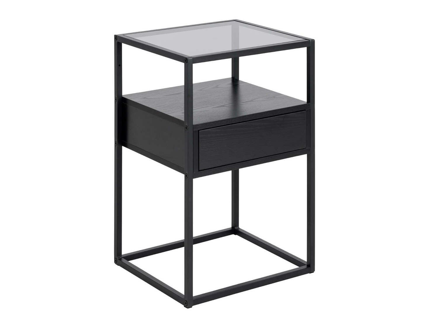 Noptieră Norsica 695 (Negru + Frasin negru)