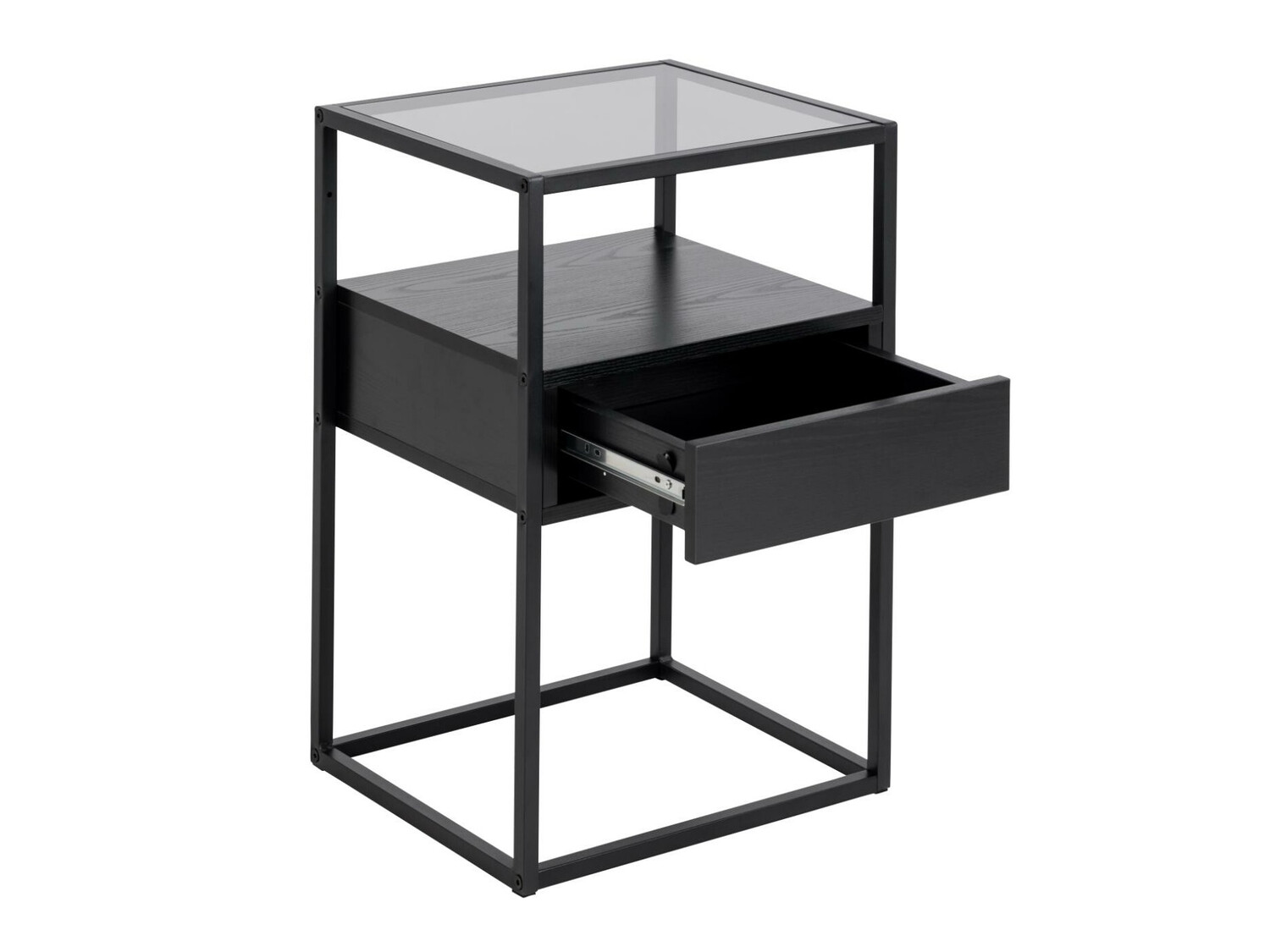 Noptieră Norsica 695 (Negru + Frasin negru)