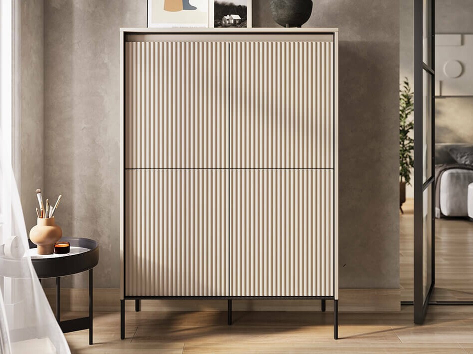 Bufet Fernolu 102 (Bej + Negru)