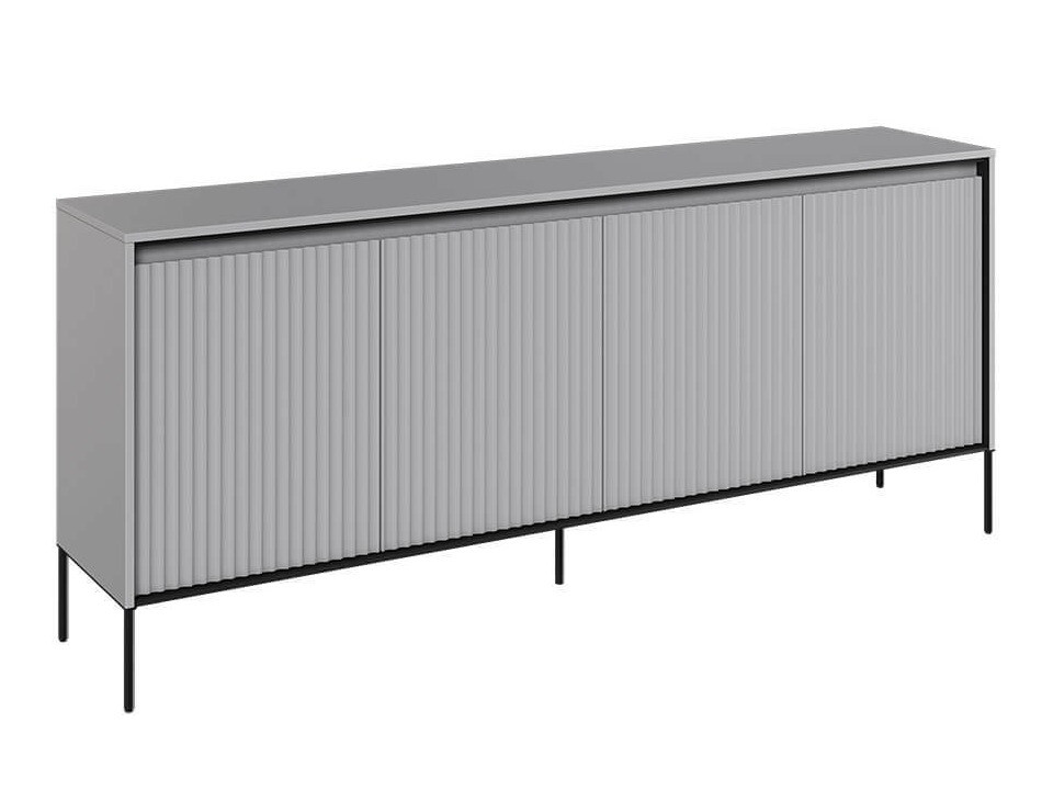 Bufet Fernolu 103 (Gri + Negru)