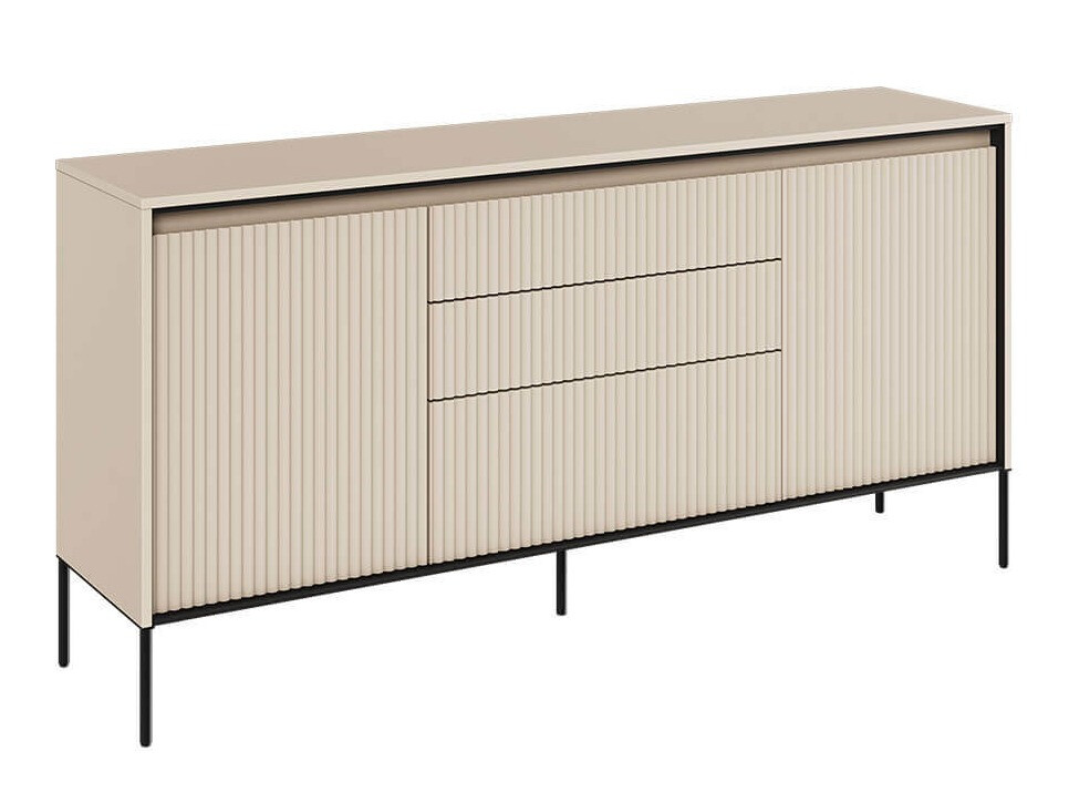 Comodă Fernolu 100 (Bej + Negru)