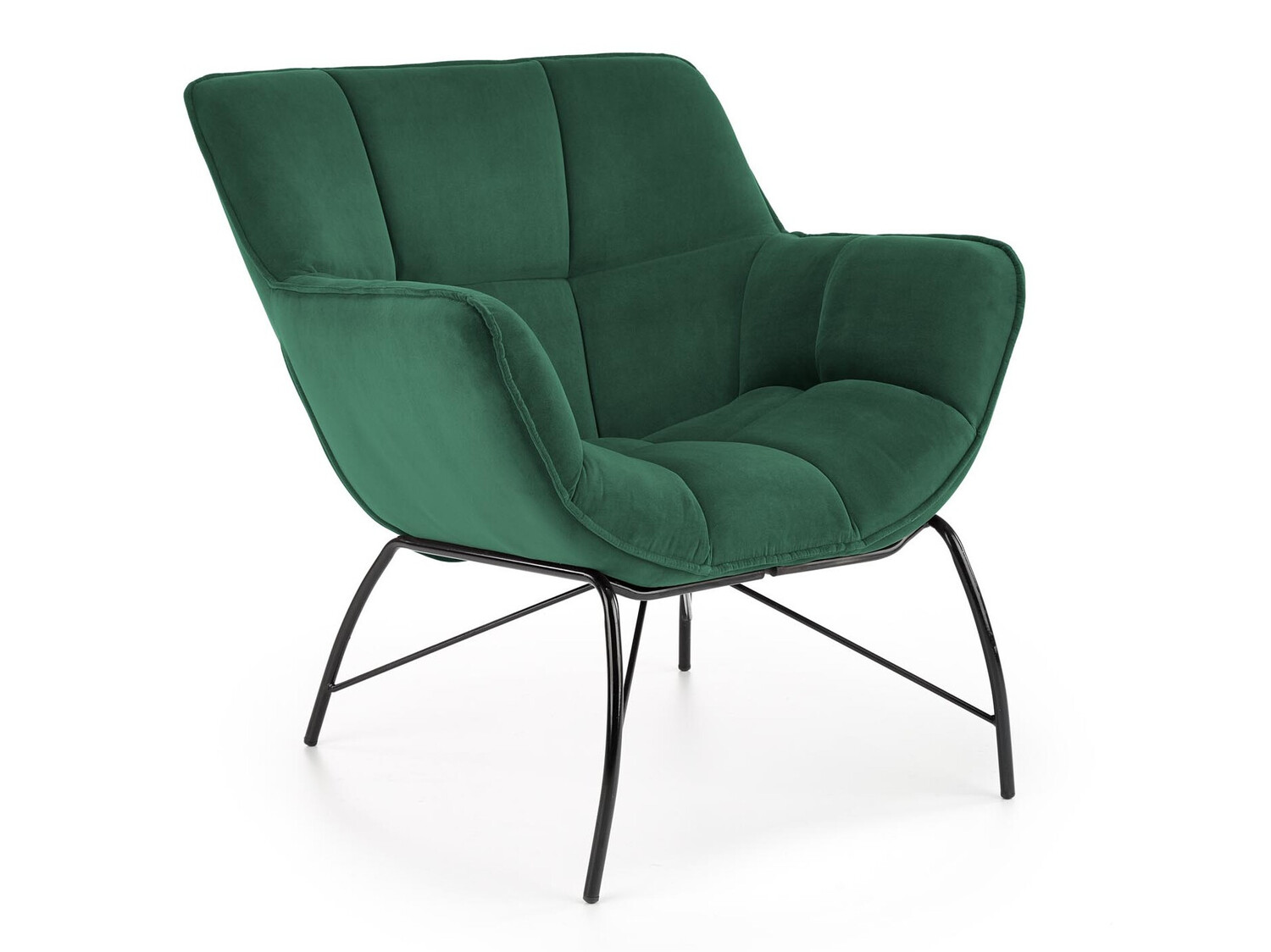 Fotoliu Houston 1485 (Verde + Negru)