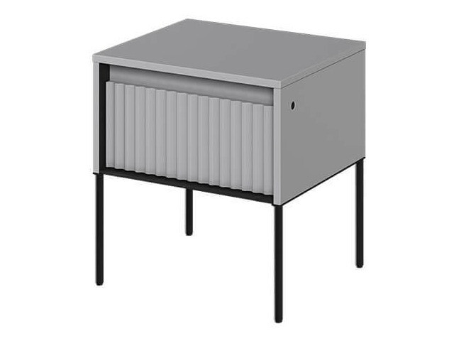 Noptieră Fernolu 111 (Gri + Negru)
