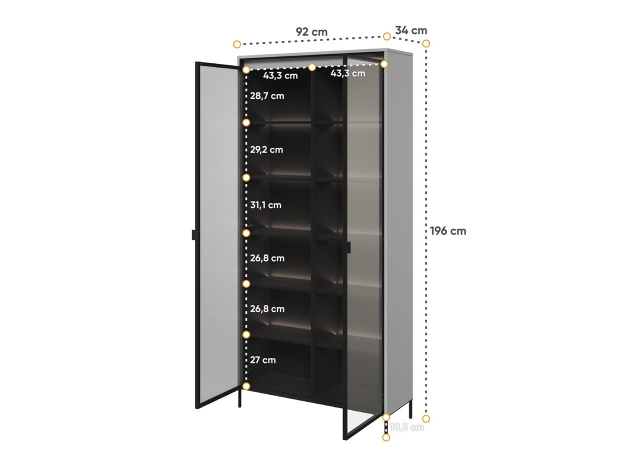 Raft Fernolu 106 (Gri + Negru)