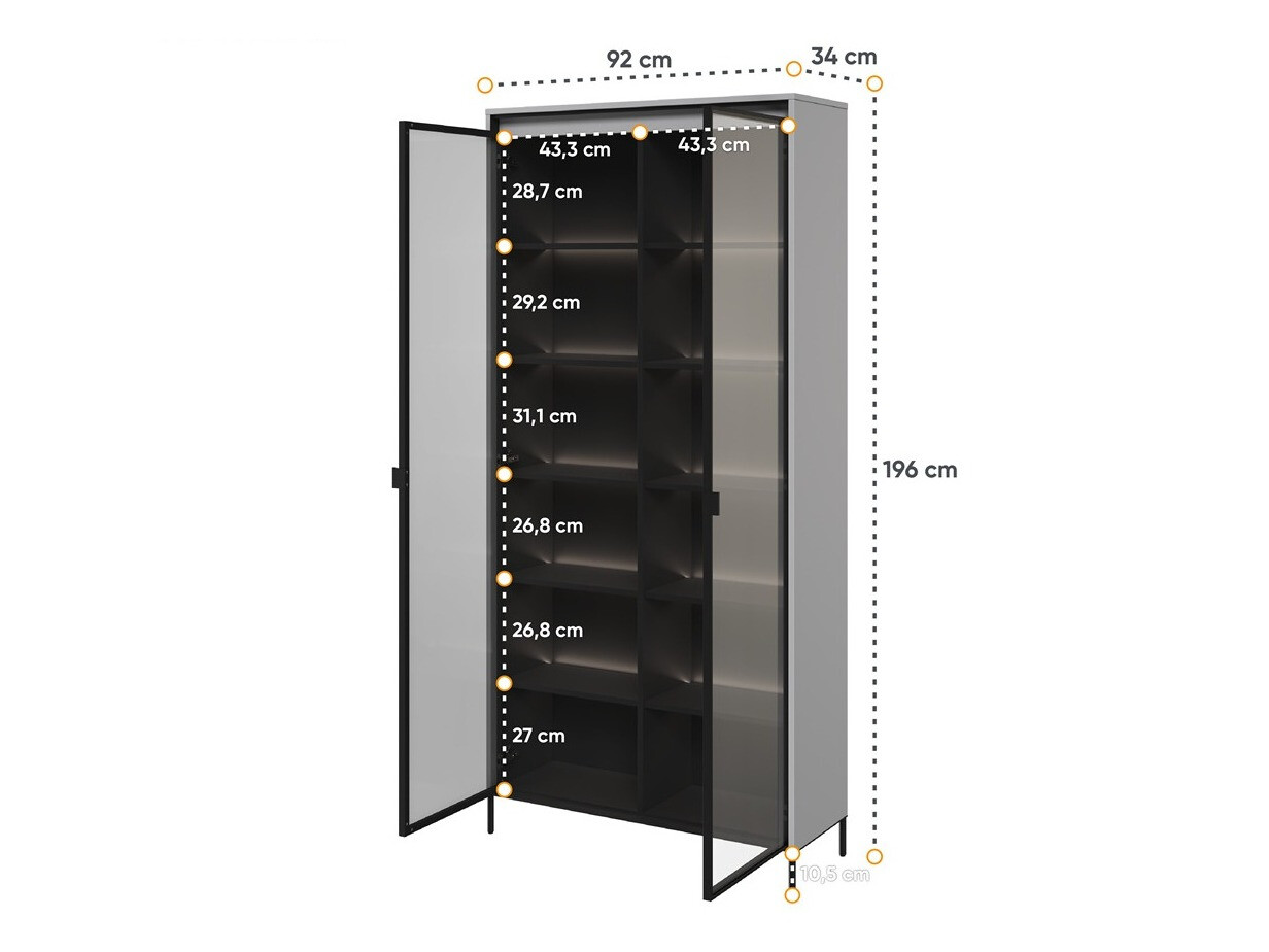 Raft Fernolu 106 (Gri + Negru)