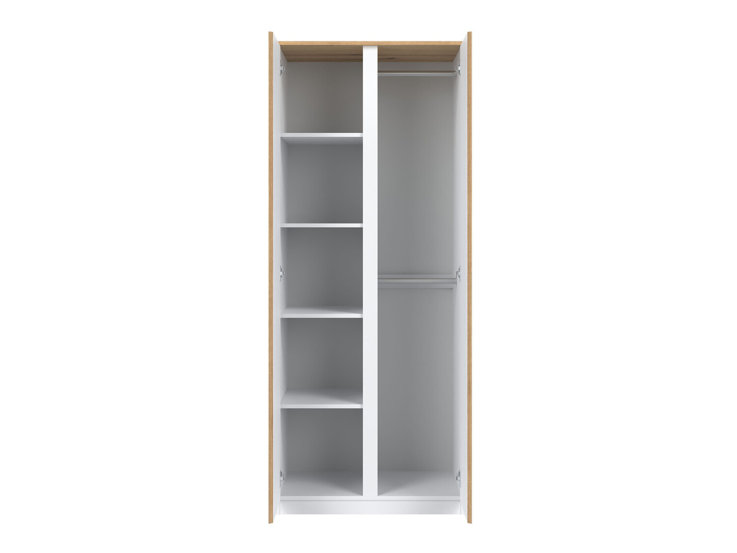 Dulap Catelbi 107 (Alb + Stejar)
