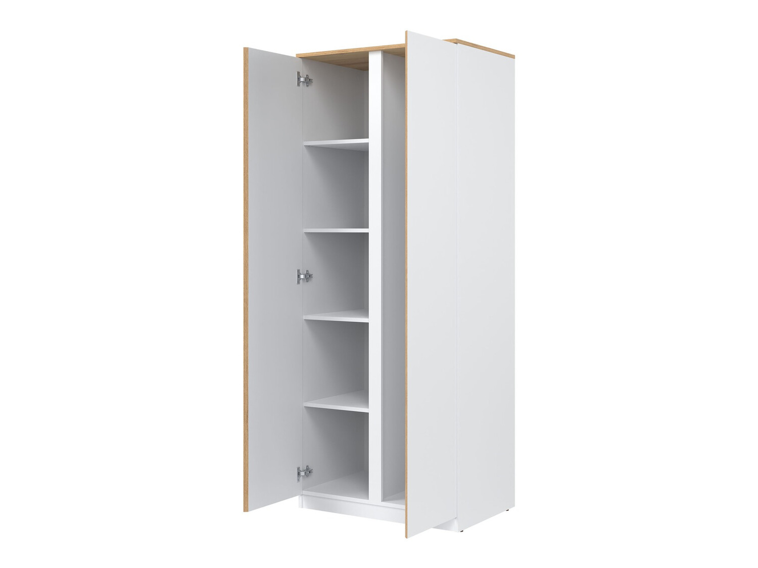 Dulap Catelbi 107 (Alb + Stejar)