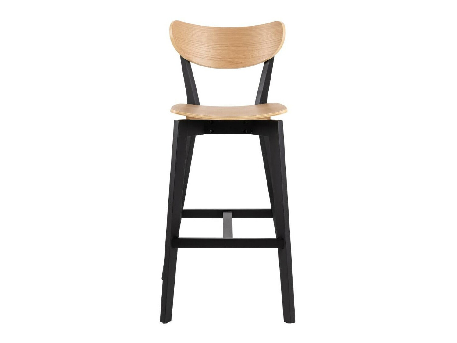 Scaun bar Norsica 736 (Negru + Maro deschis)