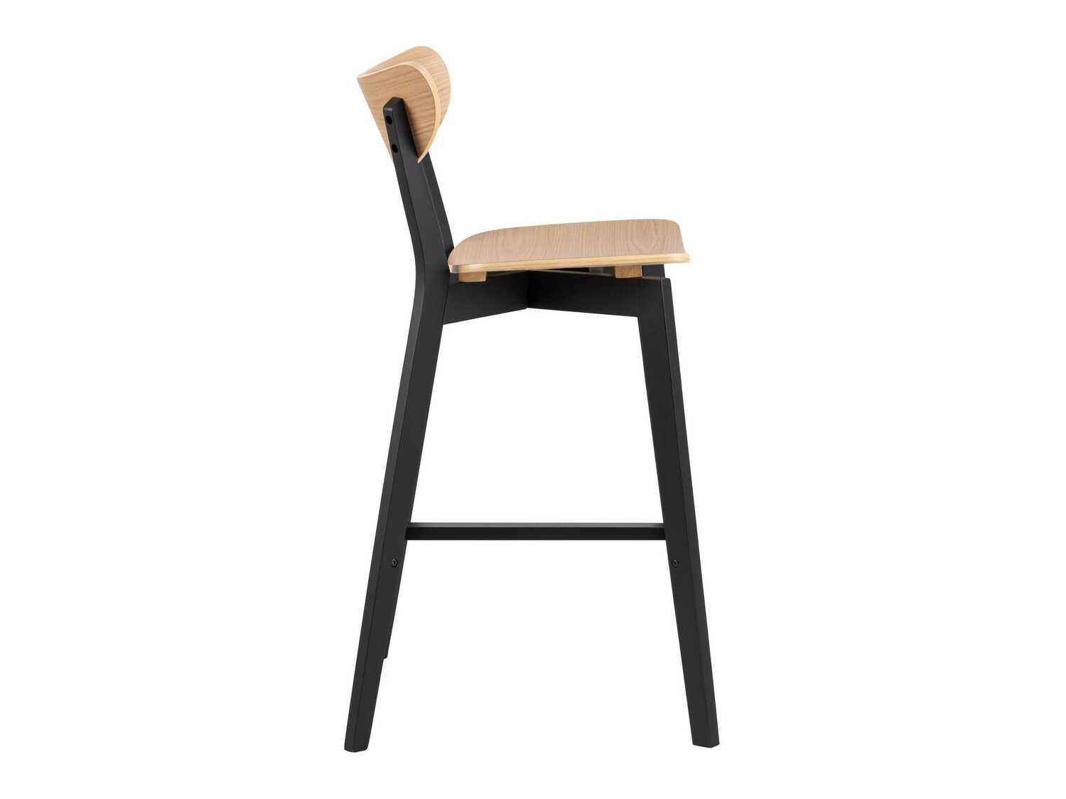 Scaun bar Norsica 736 (Negru + Maro deschis)