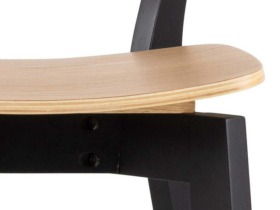 Scaun bar Norsica 736 (Negru + Maro deschis)