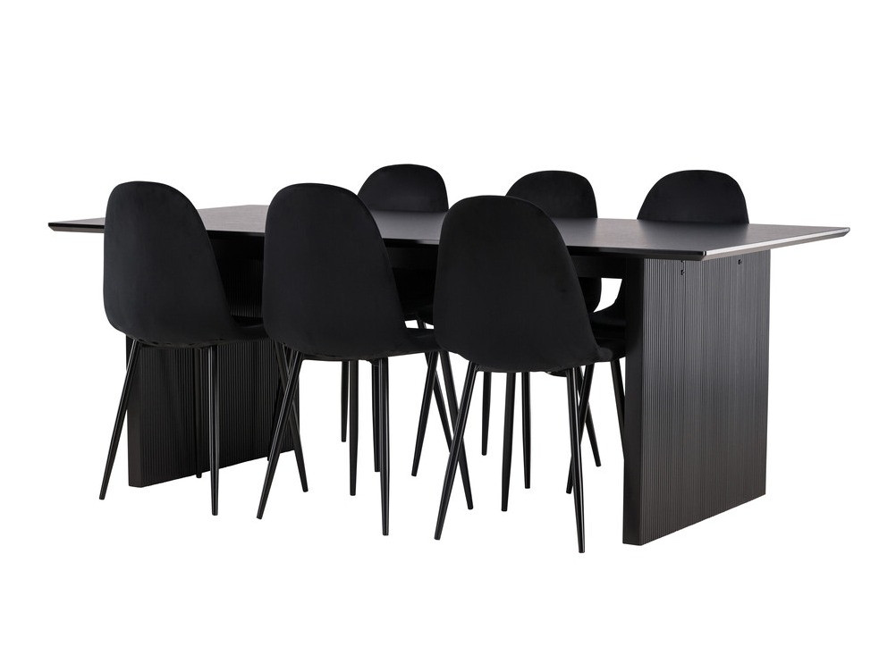 Set de mese Dallas 4185 (Negru)