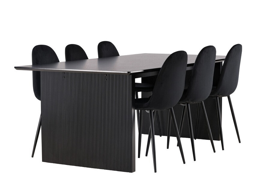 Set de mese Dallas 4185 (Negru)