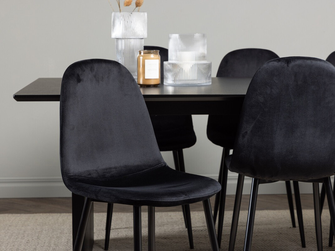 Set de mese Dallas 4185 (Negru)