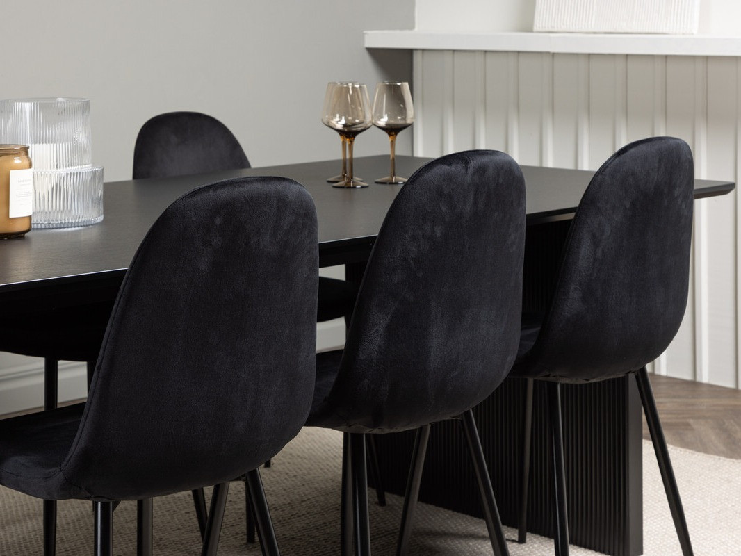Set de mese Dallas 4185 (Negru)