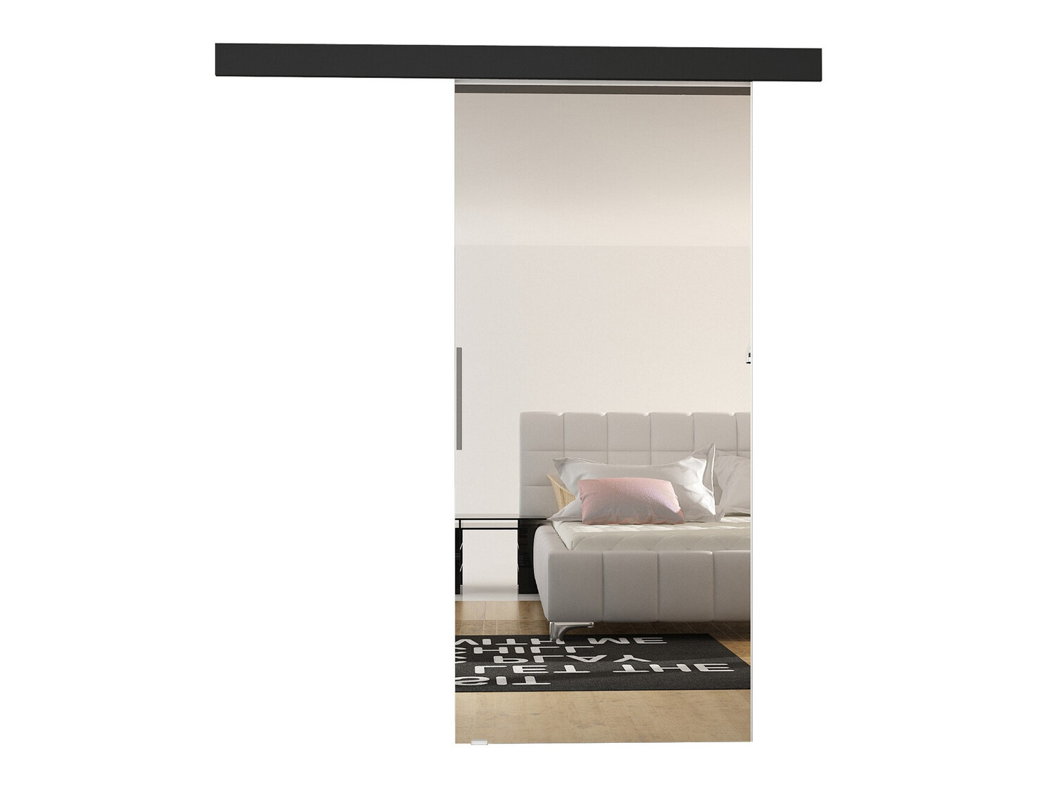 Uși glisante Closico Materia II (Negru)