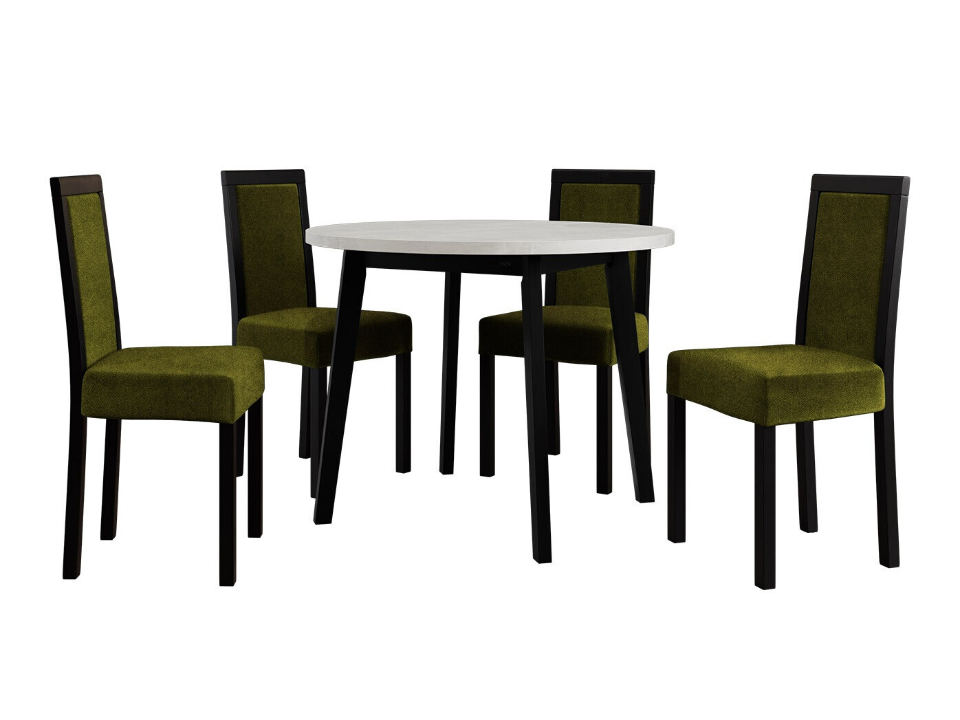 Set de mese Victorville 304 (Negru)