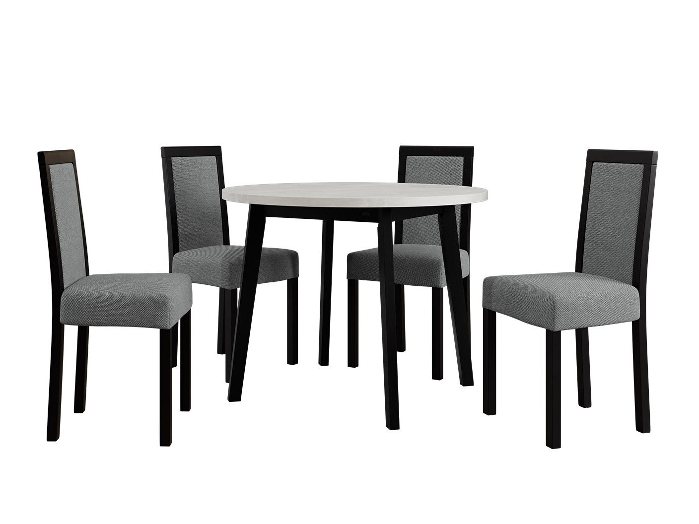Set de mese Victorville 304 (Negru)