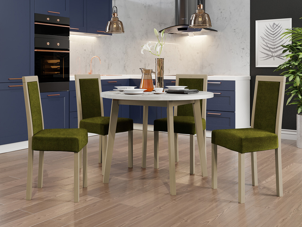 Set de mese Victorville 304 (Stejar Sonoma)
