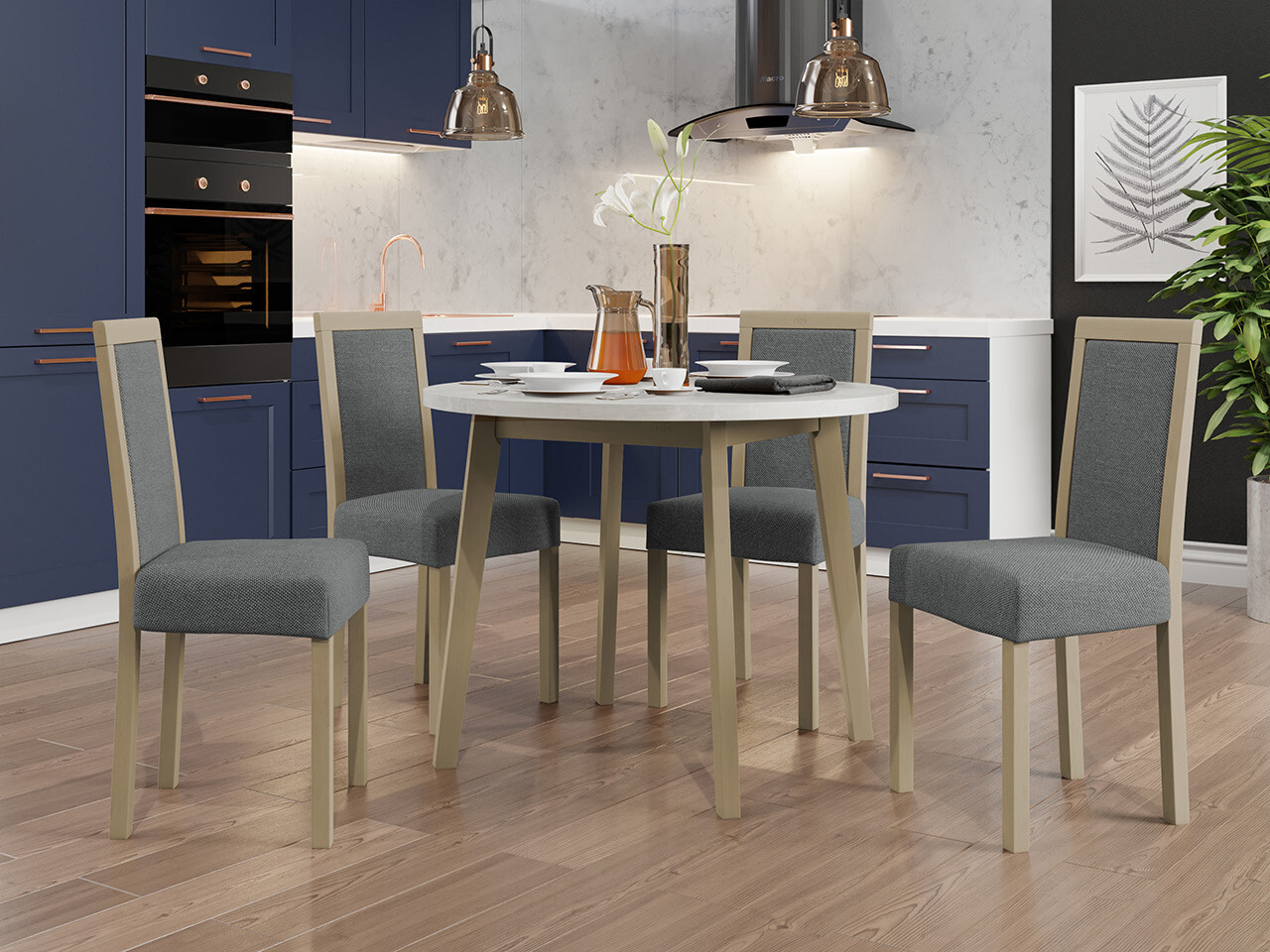 Set de mese Victorville 304 (Stejar Sonoma)