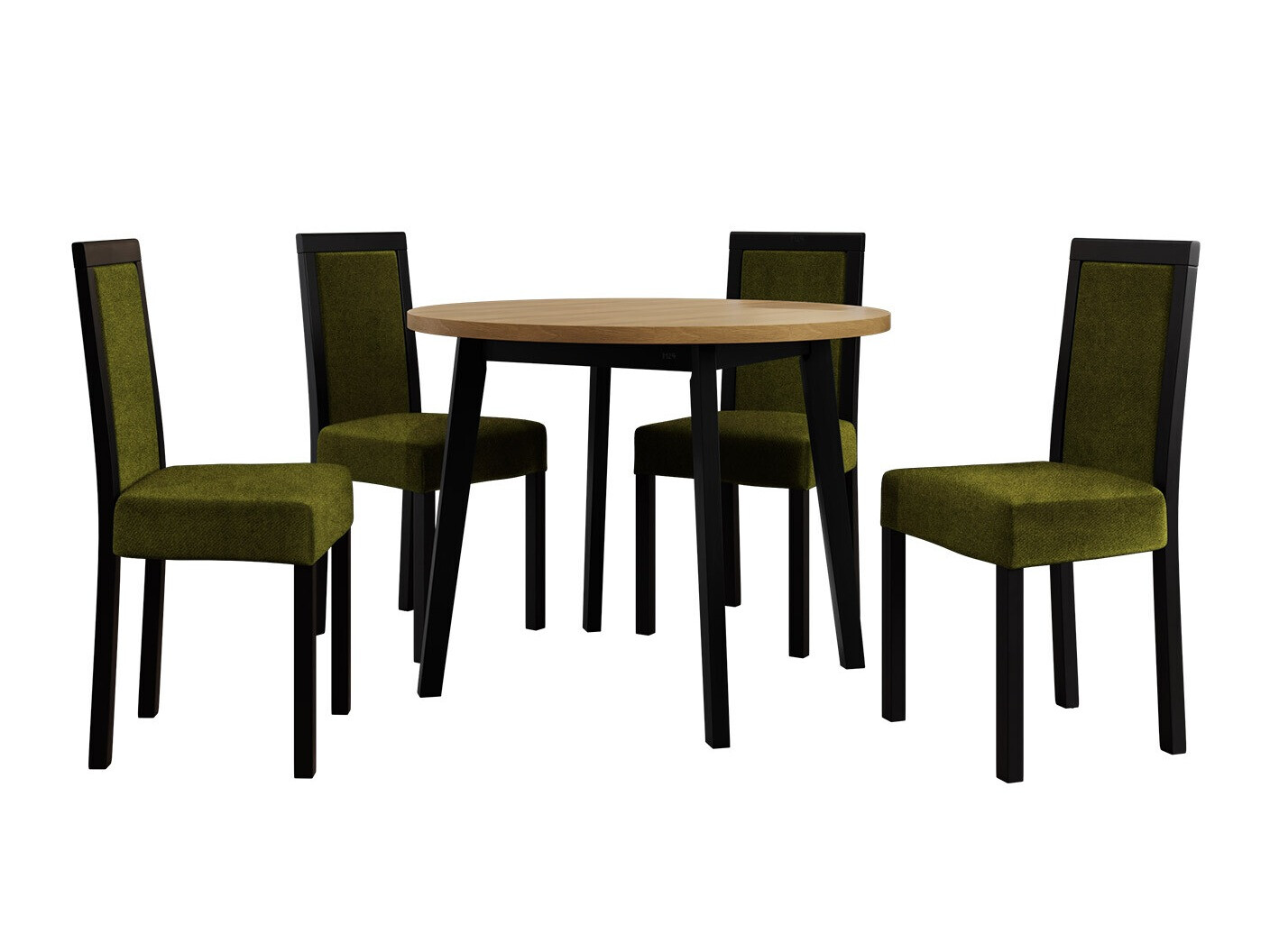 Set de mese Victorville 306 (Negru)