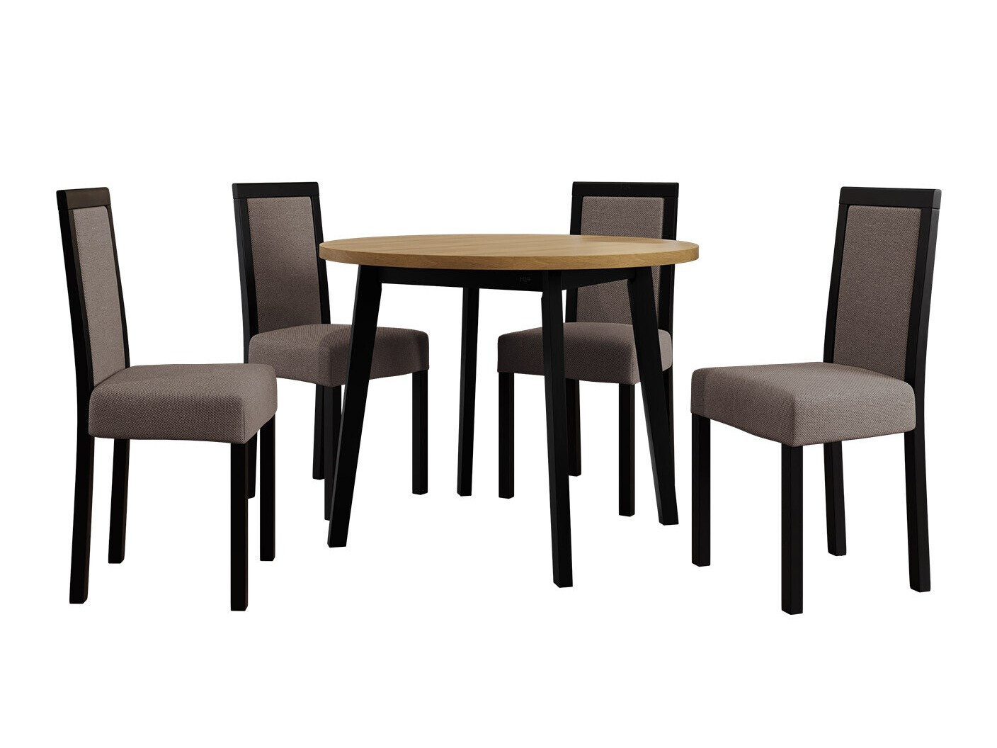 Set de mese Victorville 306 (Negru)