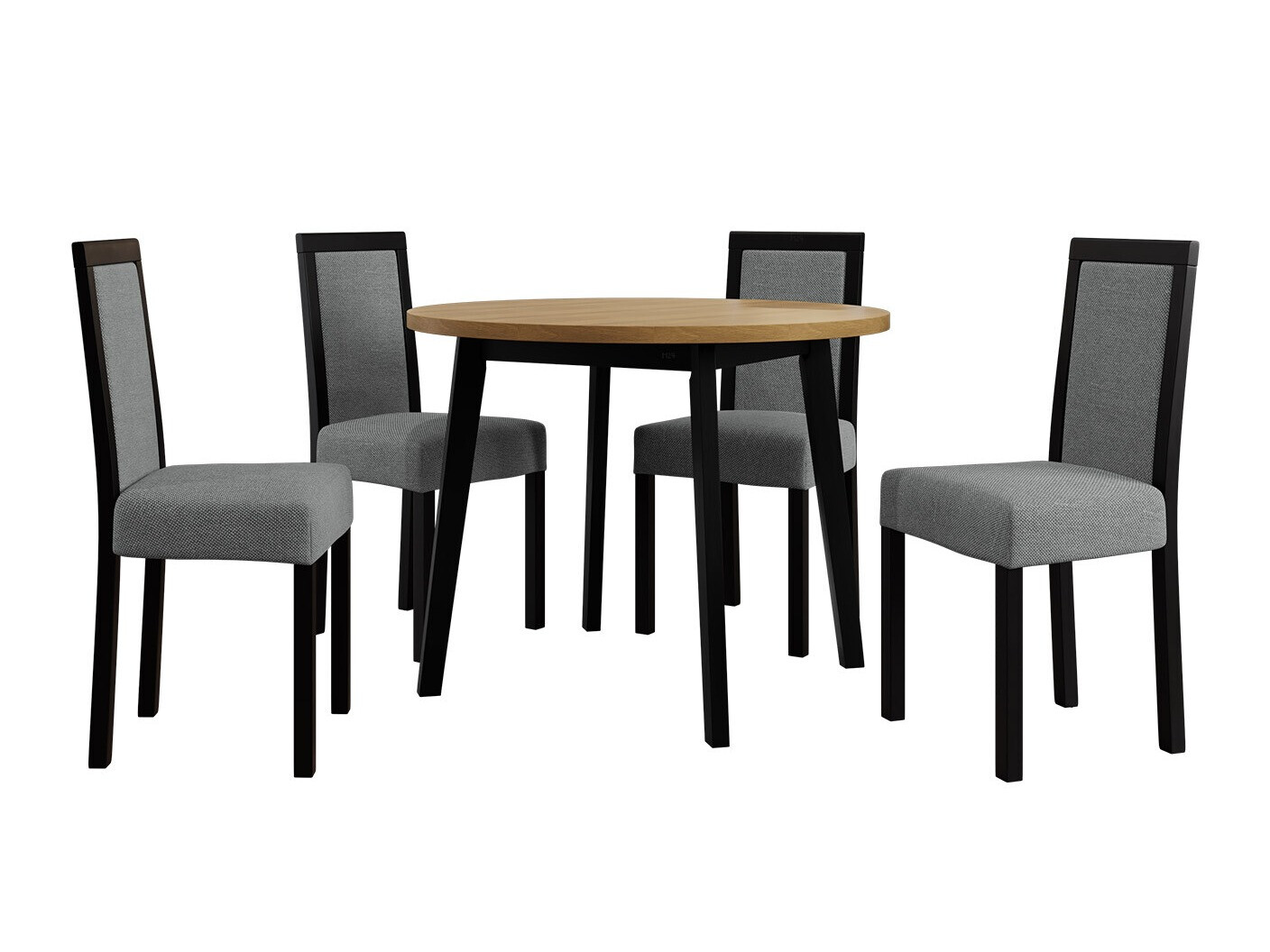 Set de mese Victorville 306 (Negru)