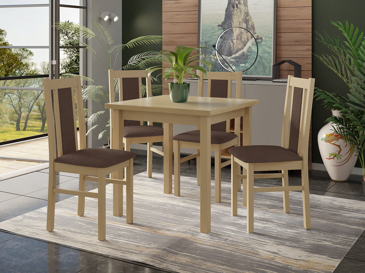 Set de mese Victorville 310 (Stejar Sonoma)
