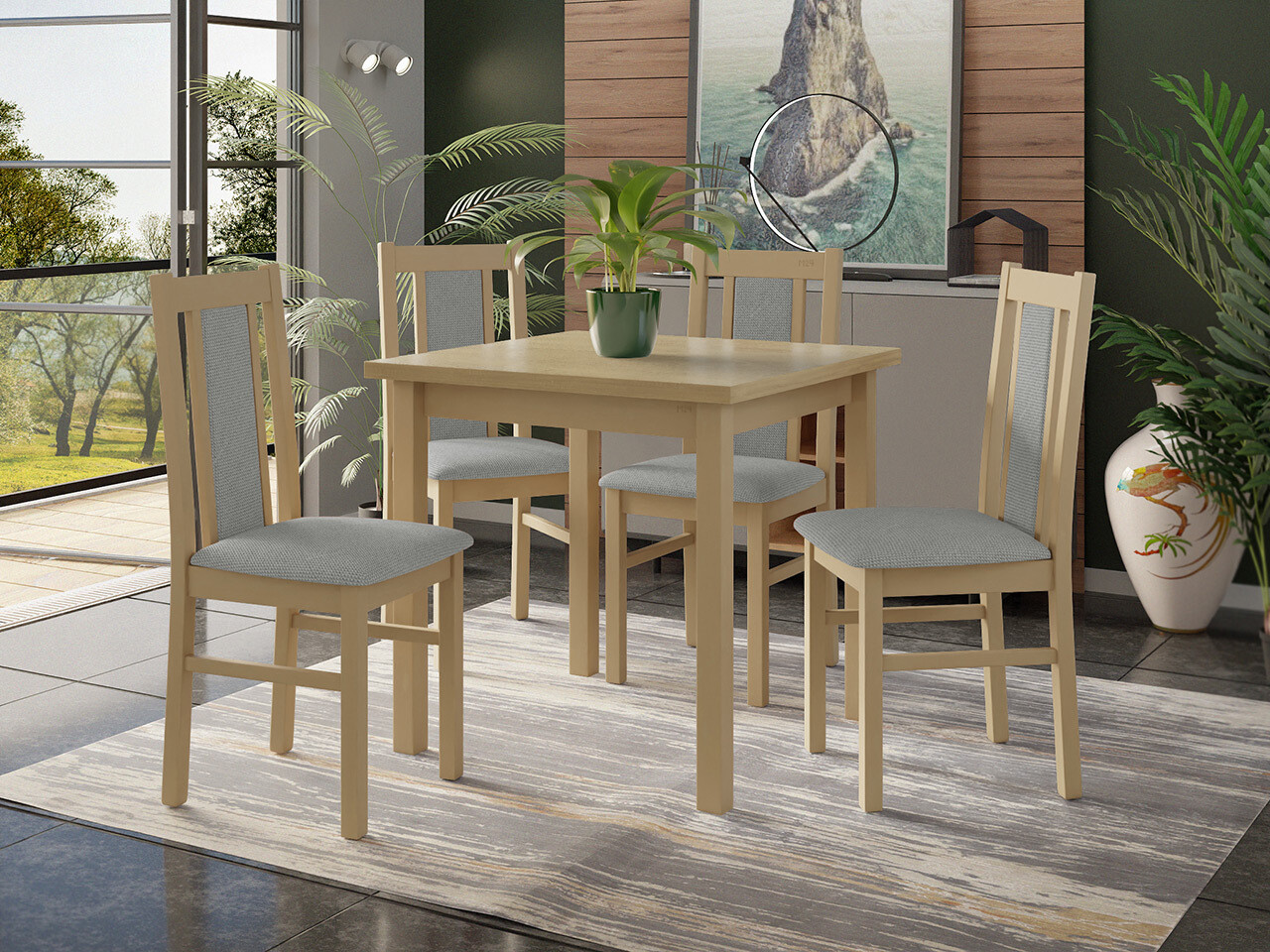 Set de mese Victorville 310 (Stejar Sonoma)