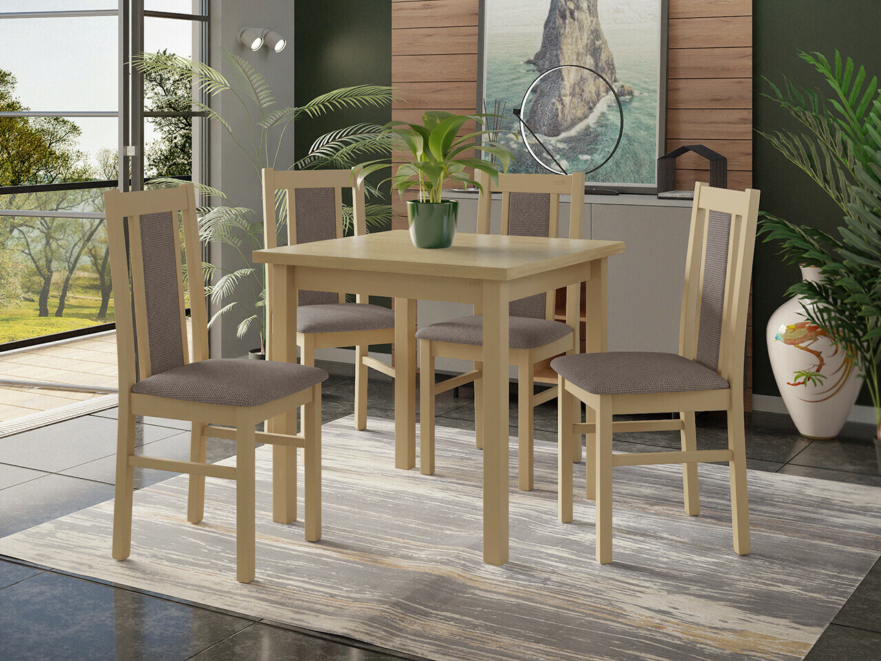 Set de mese Victorville 310 (Stejar Sonoma)