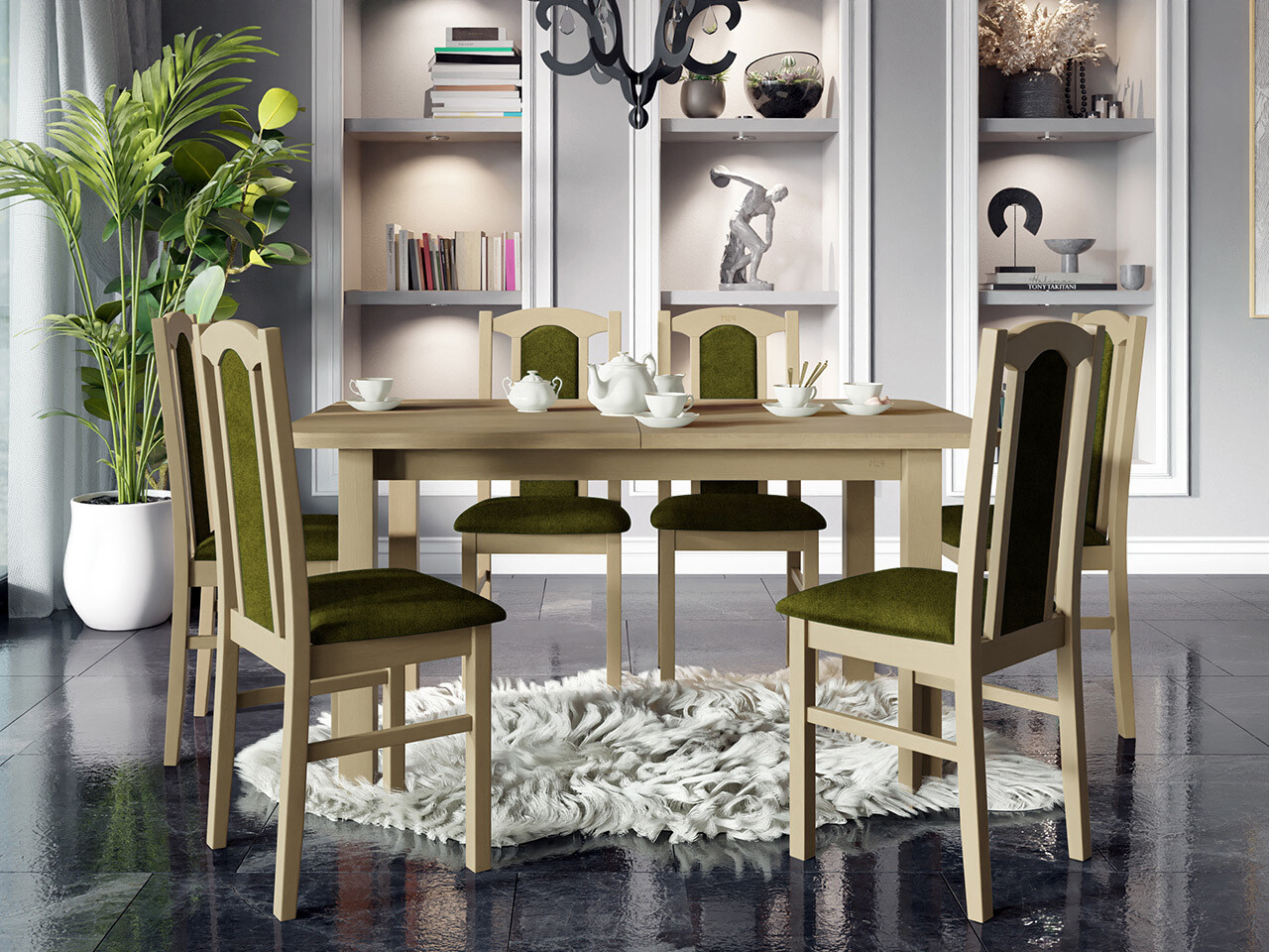 Set de mese Victorville 312 (Stejar Sonoma)