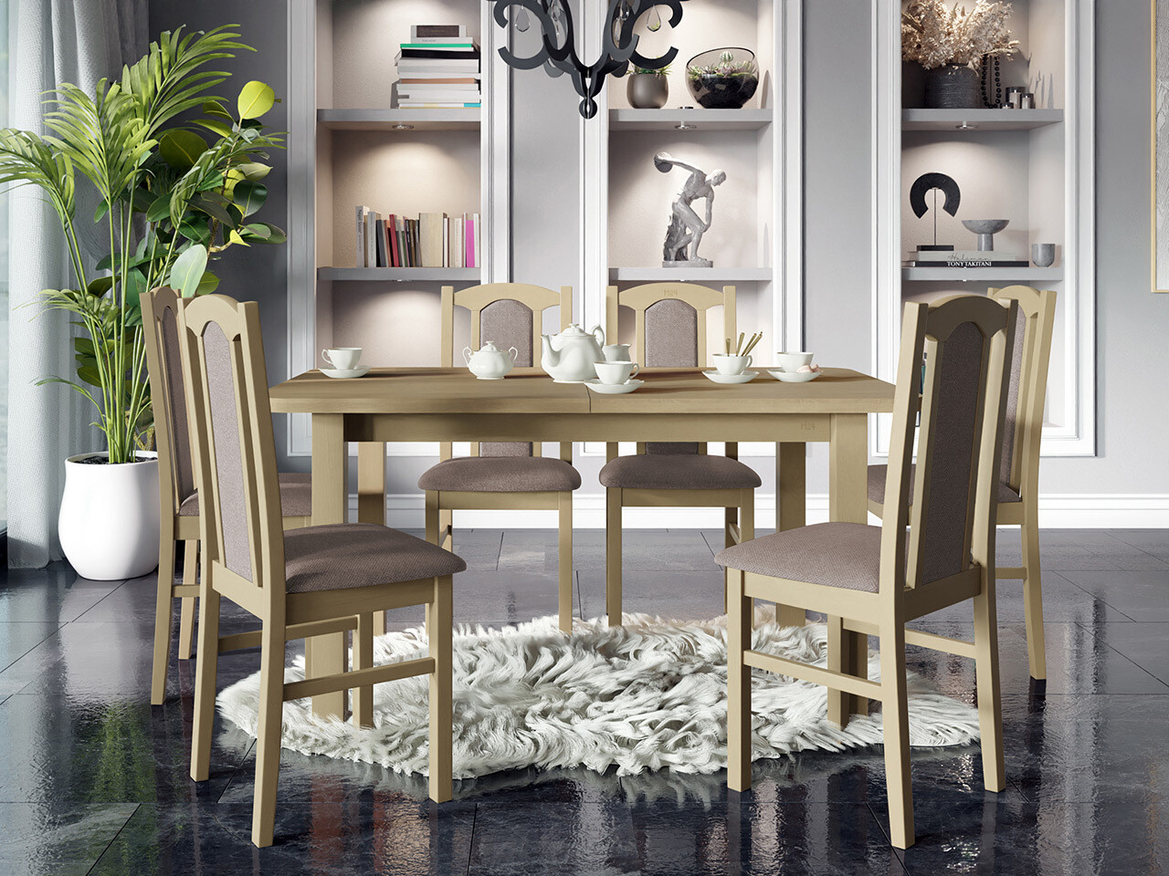 Set de mese Victorville 312 (Stejar Sonoma)