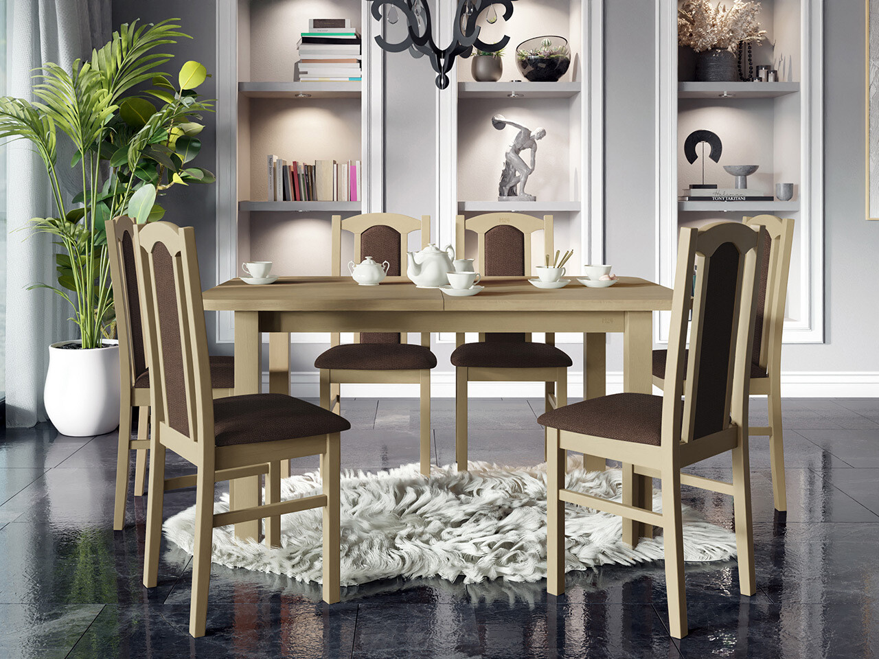 Set de mese Victorville 312 (Stejar Sonoma)