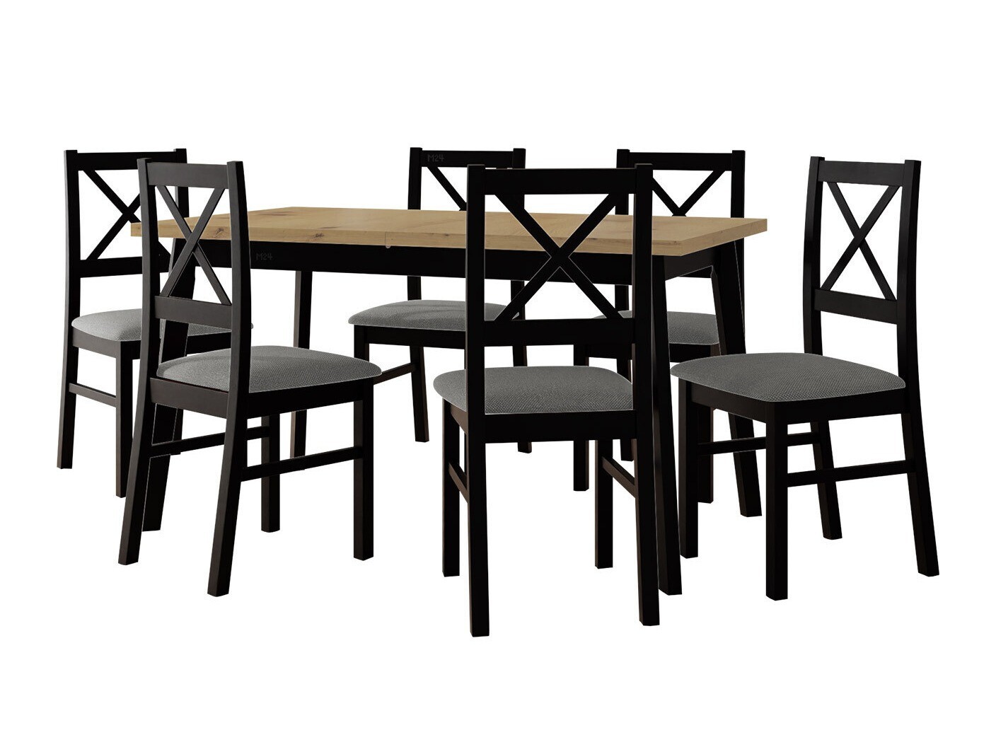 Set de mese Victorville 316 (Negru)