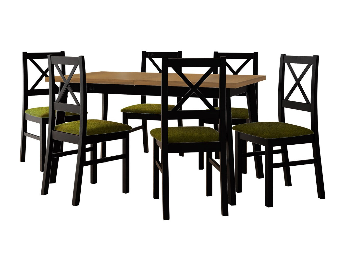 Set de mese Victorville 317 (Negru)
