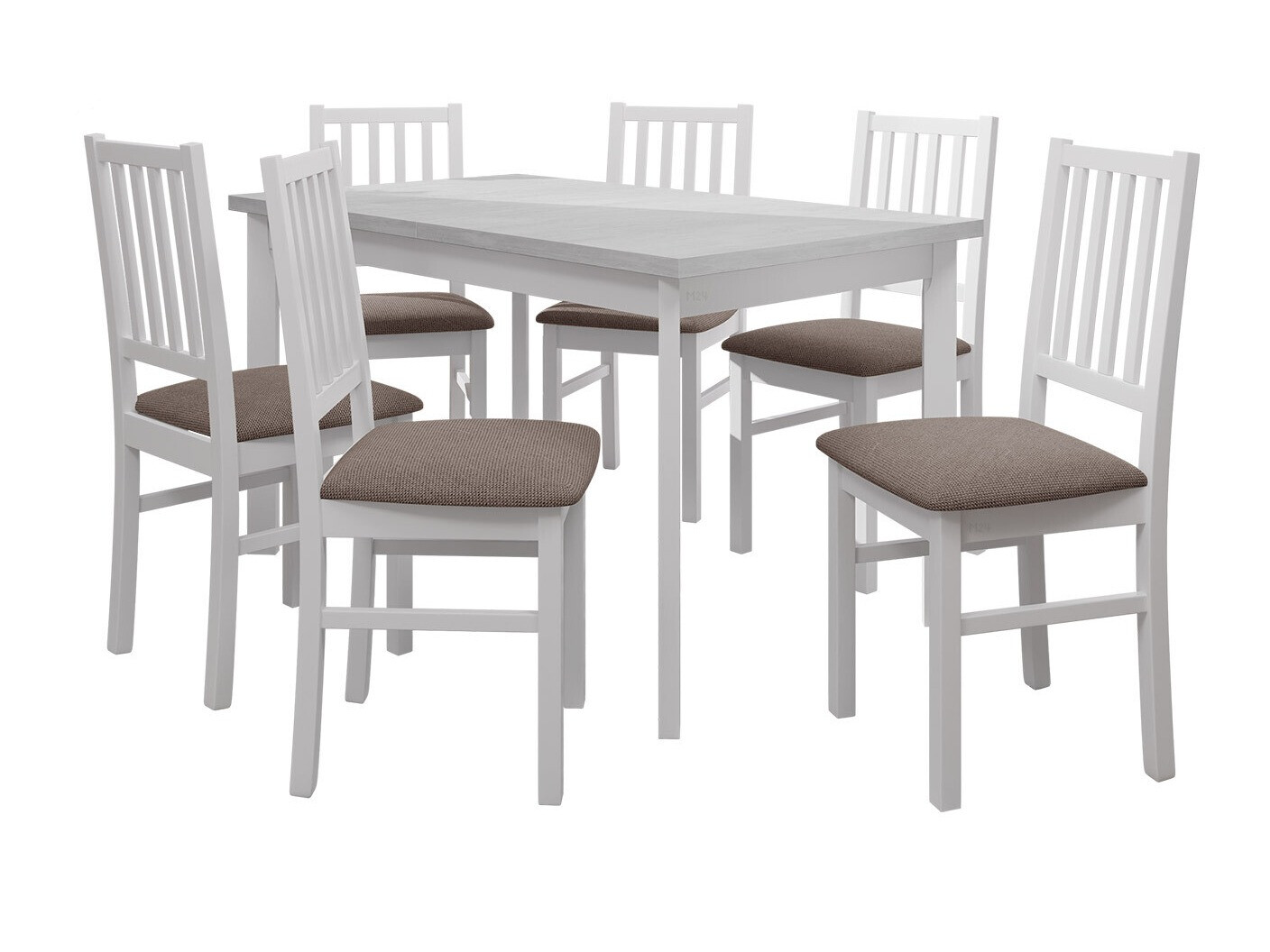 Set de mese Victorville 320 (Alb)