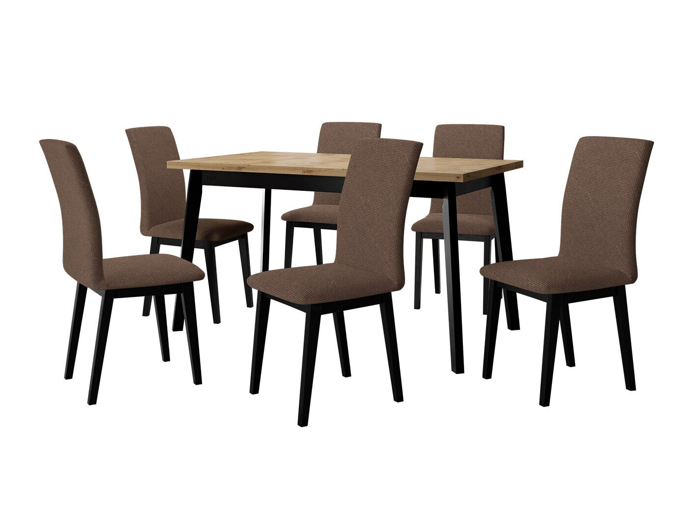 Set de mese Victorville 321 (Negru)
