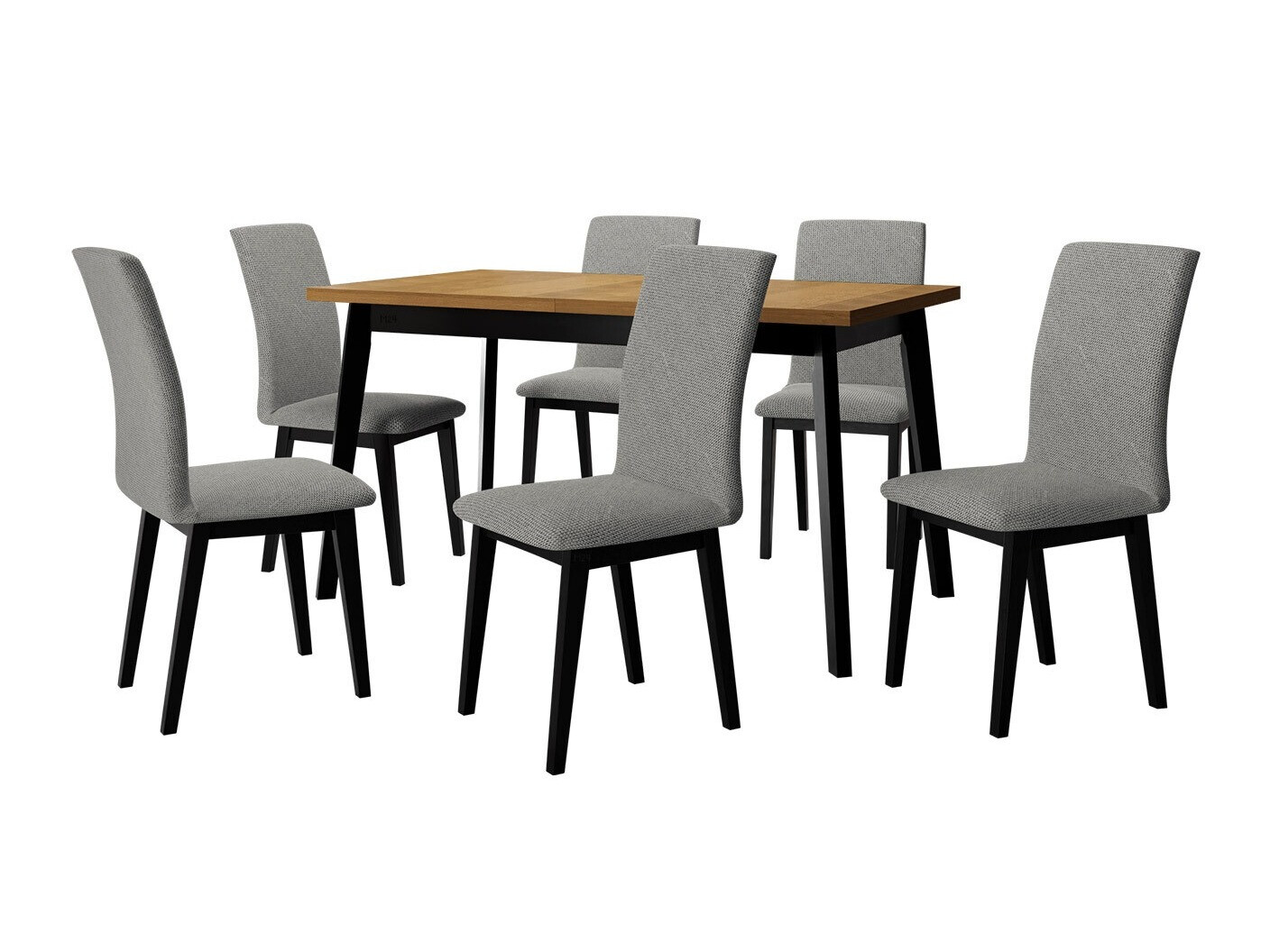Set de mese Victorville 322 (Negru)